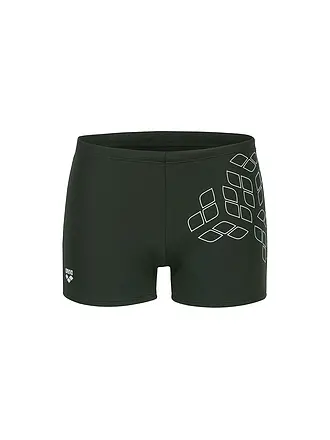 ARENA | Herren Beinbadehose Kikko Graphic | dunkelgrün
